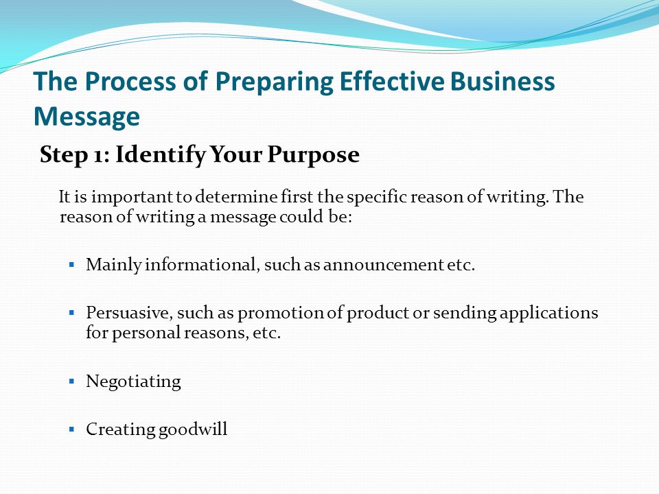 Purpose of process essay